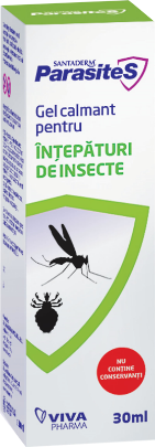 Gel calmant pentru intepaturile de insecte SantaDerm ParasiteS