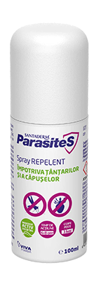 Spray repelent tantari si capuse SantaDerm ParasiteS